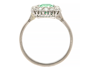 Jewellery - CLUSTER RING, platinum - View 3