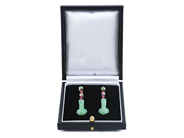 Jewellery - EARRINGS, platinum/14K white gold - View 4
