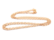 Jewellery, Chain Bismarck 18K 10,0g 42,0cm width 0,3-0,5cm graduated, in auction: Pawn – Tuesday 2 June 2020