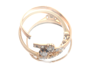 Lot, Lot of gold 18K 5,8g, with stones & diamonds 34xca0,005ct, in auction: Pawn – Tuesday 2 June 2020