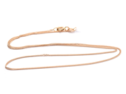 Jewellery, Chain "curb" 18K 1,9g 38,5cm, in auction: Pawn – Tuesday 2 June 2020