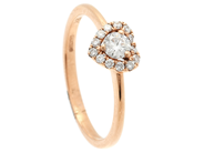 Jewellery, RING, 18K rose gold, in auction: Lilla jewellery – Thursday 4 June 2020