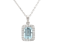 Jewellery, PENDANT/CHAIN, 18K white gold, in auction: Lilla jewellery – Thursday 4 June 2020