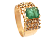 Jewellery, RING, 18K gold, in auction: Lilla jewellery – Thursday 4 June 2020