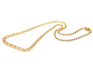 Lot, Chain graduated bismarck 18K 13,1g 46,5cm, in auction: Pawn – Tuesday 16 June 2020