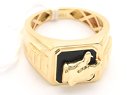 Lot, Ring 18K 7,8g Ø19 1/2 with stone, in auction: Pawn – Tuesday 16 June 2020