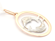 Lot, Pendant The fish 14K 3,1g length: 3,5cm , in auction: Pawn – Tuesday 16 June 2020