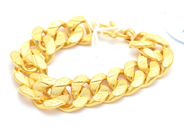 Lot, Bracelet "curb" 23K 30,3g 16cm, in auction: Pawn – Tuesday 16 June 2020