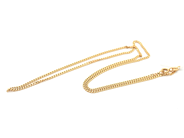 Jewellery, Chain "curb" 18K 7,1g 53cm, in auction: Pawn – Tuesday 16 June 2020