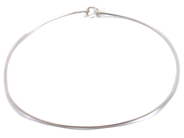 Jewellery, Necklace stiff S925 12,4g Ø13cm, in auction: Pawn – Tuesday 16 June 2020