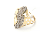 Jewellery, Ring 14K 2,5g with stones Ø17, in auction: Pawn – Tuesday 16 June 2020