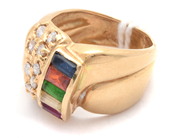 Lot, Lot of gold 18K 8,6g with stones, in auction: Pawn – Tuesday 16 June 2020