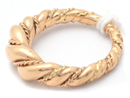 Jewellery, Ring 18K 8,4g Ø15¾, in auction: Pawn – Tuesday 16 June 2020