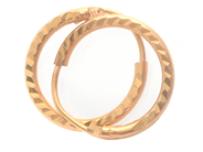 Jewellery, Earrings 21k 1,1g, in auction: Pawn – Tuesday 16 June 2020