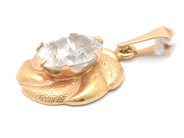 Jewellery, Pendant with stone 18K 1g, in auction: Pawn – Tuesday 16 June 2020