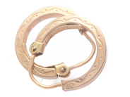 Jewellery, Earrings 18K 1,3g, in auction: Pawn – Tuesday 16 June 2020