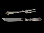 Silverware - Transcherings-flatware 2 items S830 160,2g, Fork 220mm - View 1