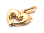 Jewellery, Pendant 18K 0,4g, Dolphins, in auction: Pawn – Tuesday 16 June 2020