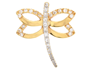 Jewellery, Pendant 18K 4,4g, with white stones, in auction: Pawn – Tuesday 16 June 2020
