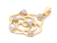 Jewellery, Pendant 18K 1,9g, with white stones, in auction: Pawn – Tuesday 16 June 2020