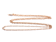 Jewellery, Chain Figaro 14K 3,5g 65,4cm width: 1,8mm, in auction: Pawn – Tuesday 16 June 2020