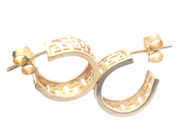 Lot, Earrings one pair 14K 3,2g, in auction: Pawn – Tuesday 16 June 2020