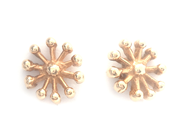Jewellery, Earrings one pair 18K 1,2g, in auction: Pawn – Tuesday 16 June 2020