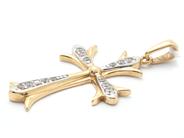 Jewellery, Pendant 18K 3,3g, with white stones, in auction: Pawn – Tuesday 16 June 2020