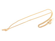 Lot - Chain "curb" 9K 1,3g 36,4cm width: 1,1mm - View 1