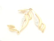 Jewellery - Earrings one pair 18K 2,1g, with white stones - View 1