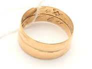 Lot - Ring 18K 4,5g Ø19¾, engraved - View 1