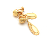 Lot - Earrings one pair 18K 3,8g, screw lock - View 1