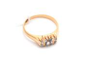 Jewellery - Ring 18K 3,5g Ø17¼, with stones - View 1