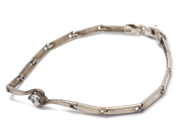 Jewellery, Bracelet with stone S925 19cm 4,5g, in auction: Pawn – Tuesday 16 June 2020
