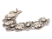 Jewellery, Bracelet from 1949 silver 20-21cm 35,1g, in auction: Pawn – Tuesday 16 June 2020