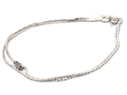 Jewellery, Bracelet with stones S835 18,5cm brv 2,6g, in auction: Pawn – Tuesday 16 June 2020