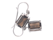 Jewellery, Earrings, one pair with brown stone S925 brv 5,5g, in auction: Pawn – Tuesday 16 June 2020