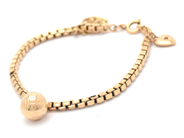 Lot, Bracelet with charms defect 18K6,8g, in auction: Pawn – Tuesday 16 June 2020