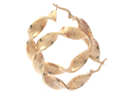 Jewellery, Earrings one pair Hoops 14K Ø4cm 5,6g, in auction: Pawn – Tuesday 16 June 2020