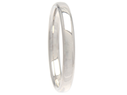 Jewellery - PLAIN RING, 18K white gold - View 1