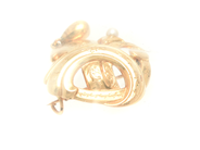 Jewellery, Brooch with pearl 18K 3,2g, in auction: Pawn – Tuesday 11 August 2020