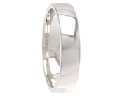 Jewellery - PLAIN RING, 18K white gold - View 1