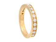 Jewellery - ETERNITY RING, 18K gold - View 1