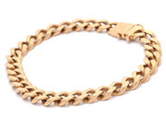 Lot, Bracelet "curb" 18K 39,9g 20,5cm one låsåtta missing, in auction: Pawn – Tuesday 8 September 2020