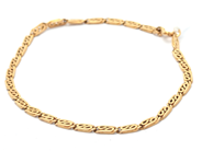 Jewellery - Bracelet 18K 5,4g with spare loop for charm - View 1