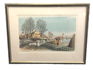 Art, Jan Grantorp (1952-) grafiskt paper, signed and numbered 143/350, in auction: Pawn – Tuesday 8 September 2020