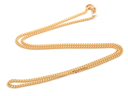 Jewellery, Necklace "curb" 18K 17,4g 55cm, in auction: Pawn – Tuesday 8 September 2020