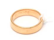 Lot, Ring 18K 8,7g Ø18 3/4 engraved, in auction: Pawn – Tuesday 8 September 2020