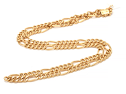 Jewellery, Necklace Figaro 18K 47,9g 59cm, in auction: Pawn – Tuesday 8 September 2020