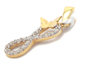 Lot, Pendant 18K 1g with white stones , in auction: Pawn – Tuesday 8 September 2020